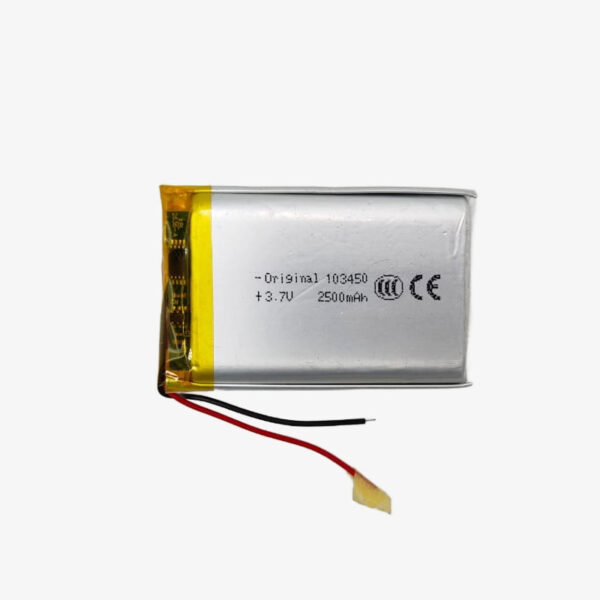 3.7V 2500mAH Li-Po Rechargeable Battery (103450) - Image 5