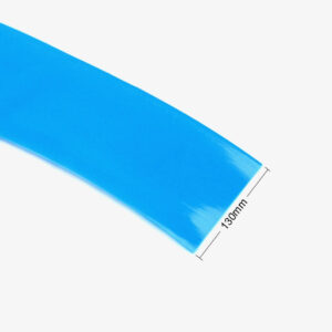 130mm PVC Heat Shrink Sleeve for Lithium Battery Pack - 1 Meter (Blue)