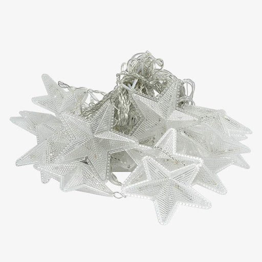 16 Star V Shaped Gateway Curtain String Lights with 8 Flashing Modes For Christmas/ Home Decoration - Image 2