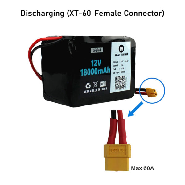 WATTNINE® 12.8V 18Ah Lithium Battery Pack with Warranty - Image 5