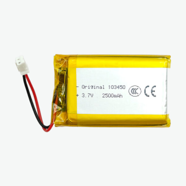 3.7V 2500mAH Li-Po Rechargeable Battery (103450) - Image 2