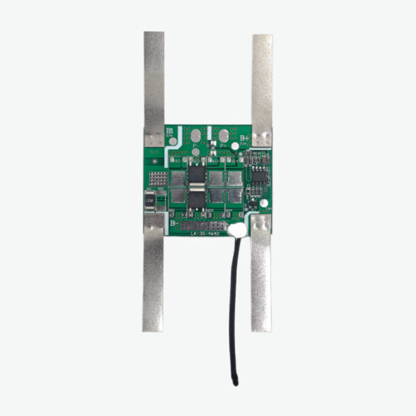3S 6A Lithium Battery Protection BMS Module with Nickel Strip for 3.7V NMC Cells - Image 2