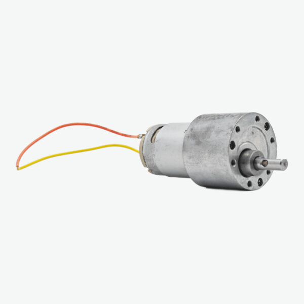 6-24V 10RPM Metal Geared DC Motor - Image 2