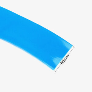 65mm PVC Heat Shrink Sleeve for Lithium Battery Pack - 1 Meter (Blue)