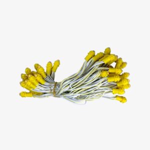 Yellow 9mm 12v 5 inch Pixel Led Serial Decoration Light - 5 meters - 50 Leds