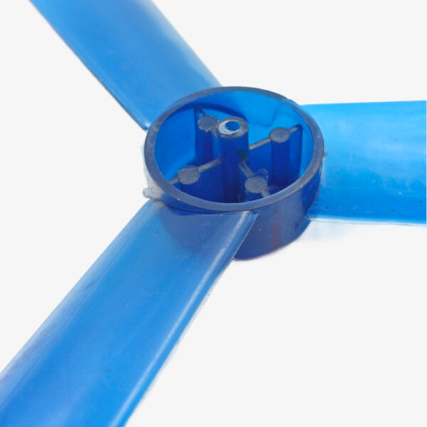 DC Motor Fan Blade 3-Wing Fan For Toy Motor Curved Blade - 4.5 Inches - Image 4