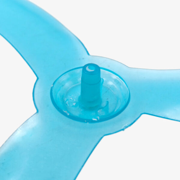 DC Motor Fan Blade 3-Wing Fan For Toy Motor Round Shape - 5.4 Inches - Image 2