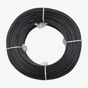 Single Core 1 sqmm Black Electrical Cable Wire For Domestic and Industries - 90m PVC FR Insulated Cable