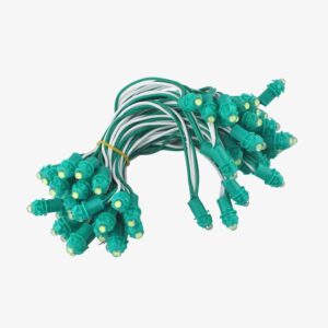 Green 9mm 12v 5 inch Pixel Led Serial Decoration Light - 5 meters - 50 Leds