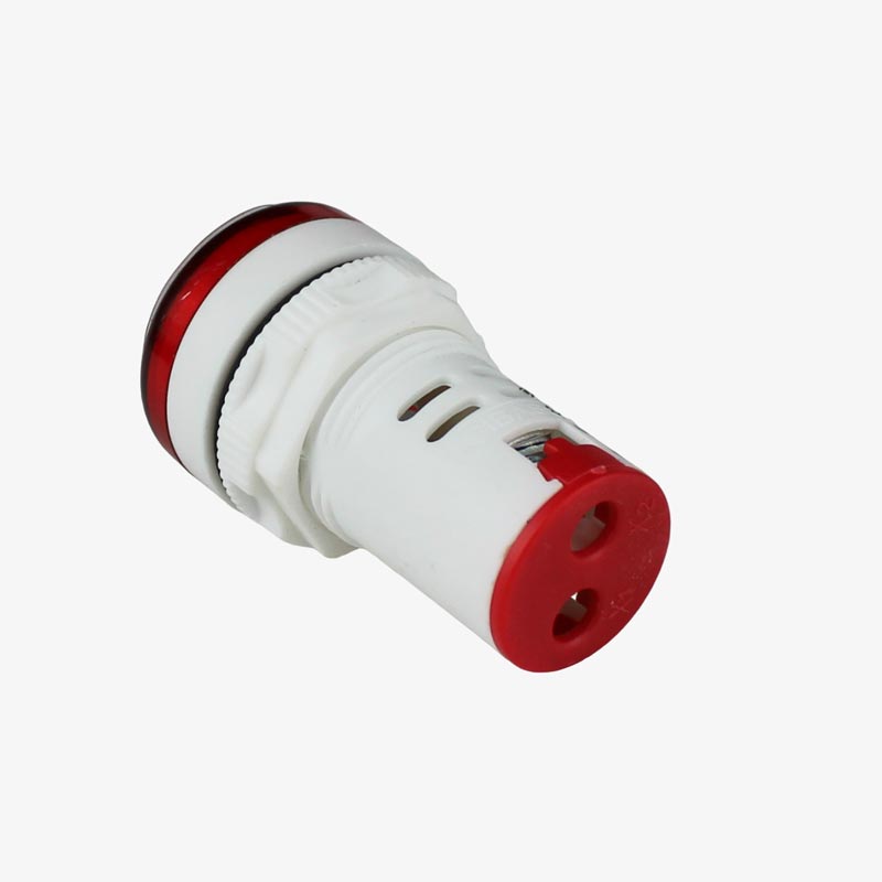 SIBASS SE-AS22-7S LED Indicator Panel Mount - 12VDC 220AC Red - Image 3
