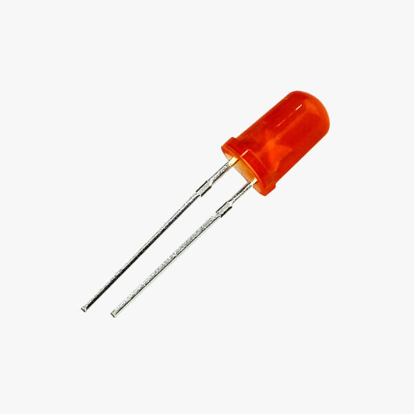 5mm LED - Orange Color - Image 2