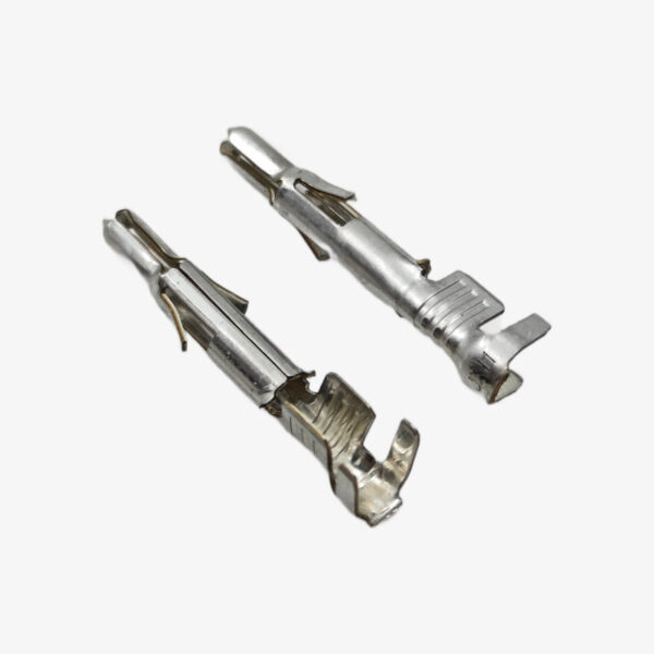 Molex 2.13mm Diameter MLX Power Crimp Housing Plug (2 Circuit) with MLX Male Crimp Terminal Set - Image 4