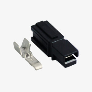 Single Pole 45A 600V Anderson Conector / One Way Battery Connector - Black