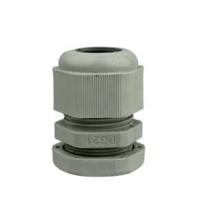 PG21 Cable Gland Connector (DIA-28mm) - Plastic Nylon Waterproof IP68 Wire Enclosures