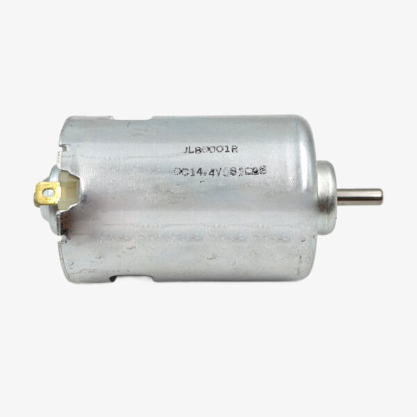 RS-885 DC Motor with Ball Bearing – 14.4V High Torque (Round Shaft) - Image 3