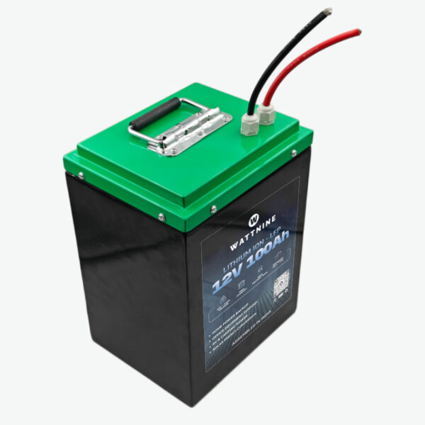 WATTNINE® 12V 100Ah Lithium LiFePO4 Battery Pack Prismatic Cell for Solar or Inverter - Image 6
