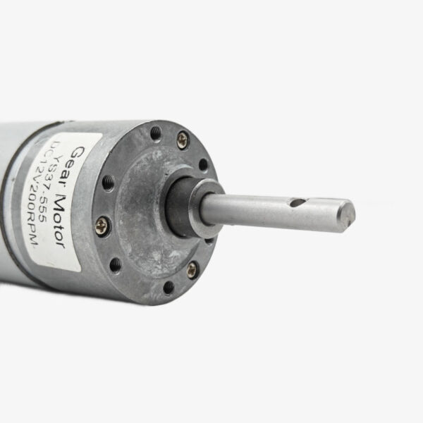 YS37-555 12V DC Gear Motor - 200RPM - Image 2